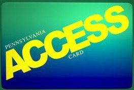 Blue access card